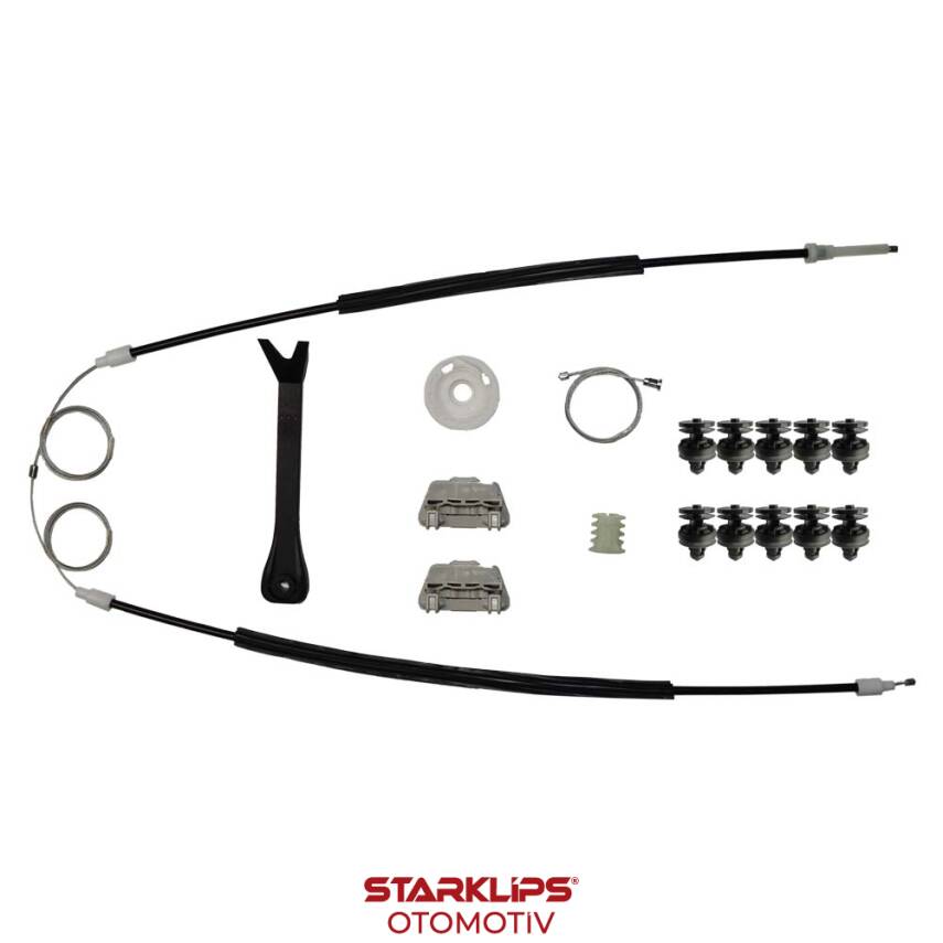 Set Cam R Ön Ford Focus MK1 1998-2005 XS4123200 Klips + Aparatlı - 1