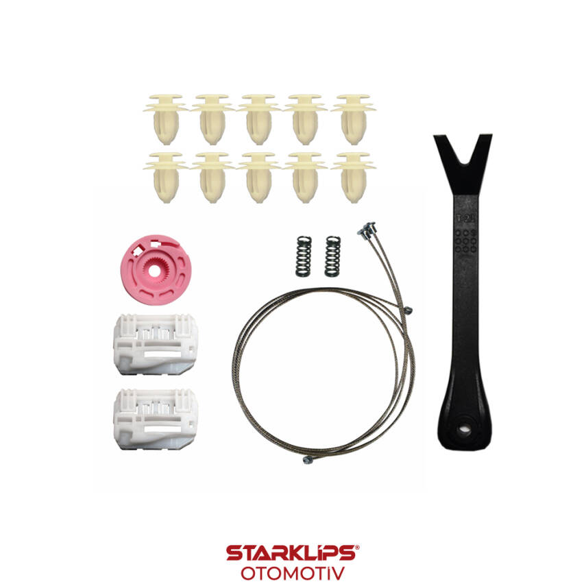 Set Cam R Ön Hyundai İ30 2007-2012 (Klips+Aparat) 824802L060-824812L001 - 1