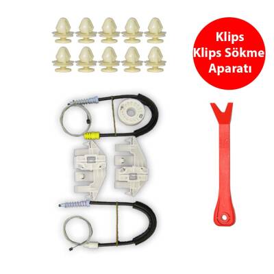 Set Cam R Ön Peugeot 406 1995-2004 (Klips + Aparatlı) 9633878980 - Starklips
