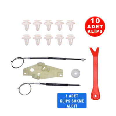 Set Cam R Ön Toyota Corolla 1993-1998 4D (Klips + Aparatlı) - 