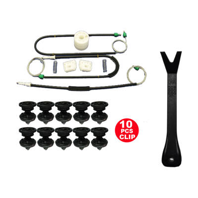 Set Cam R Ön VW T5 2003-2014 (Klips + Aparatlı) 7H0837754B - Starklips