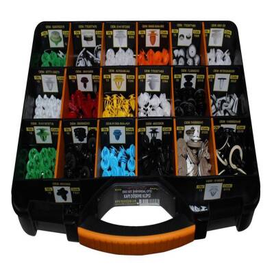 Set Çanta Eko Universal Oto Kapı Döşeme Klipsi 275 Adet - Starklips