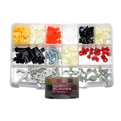 Set Çanta Kilit Klipsleri Universal 120 Parça - 