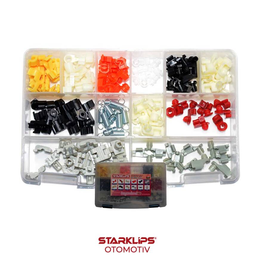 Set Çanta Kilit Klipsleri Universal 120 Parça - 1