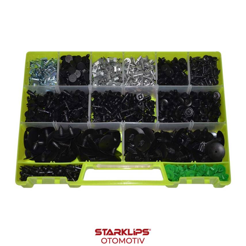 Set Çanta Klips 1025 Parça Peugeot 3 - 1