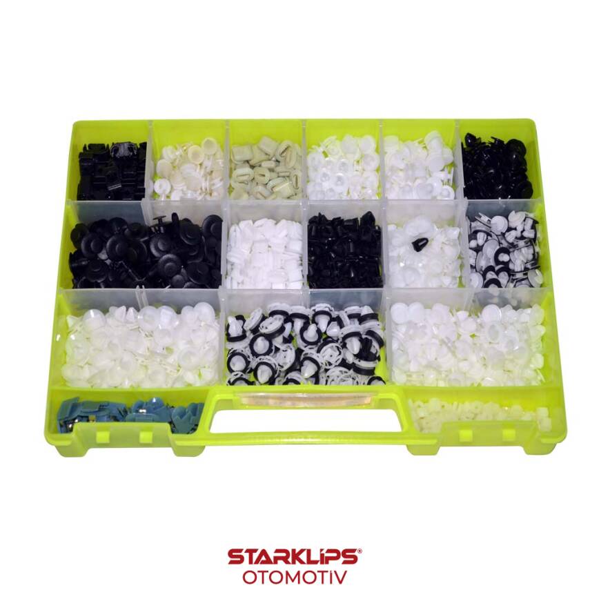 Set Çanta Klips 1105 Parça Peugeot 2 - 1