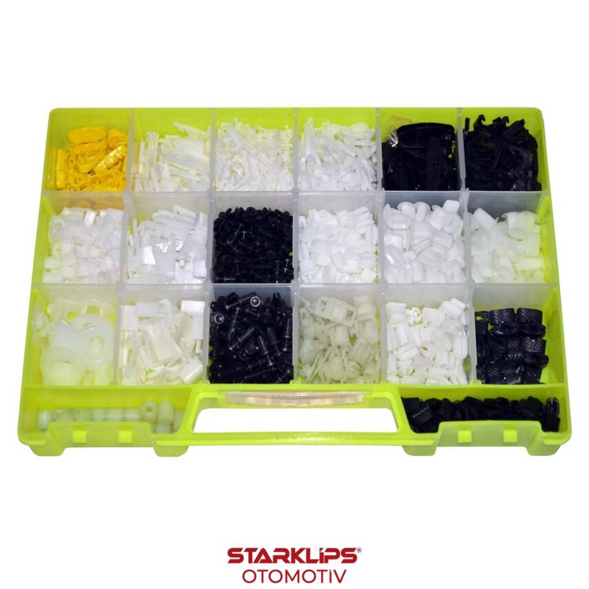 Set Çanta Klips 1210 Parça Renault 4 - 1
