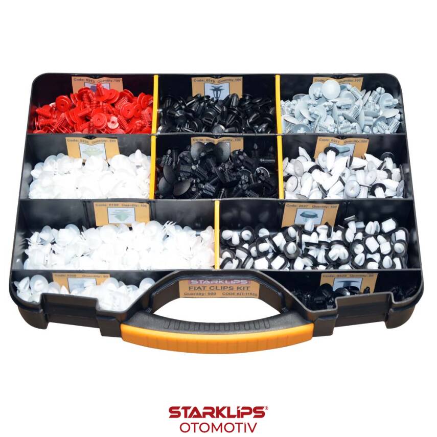 Set Çanta Klips Fiat Alfa 900 Parça Universal 900 Parça - 1