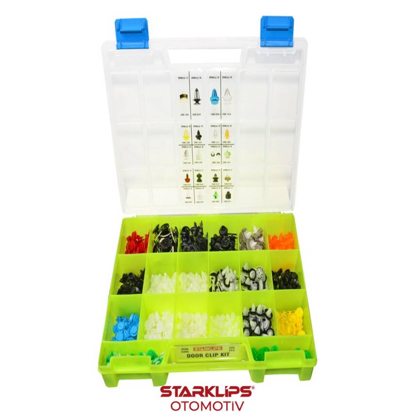 Set Çanta Klips Kapı Döşeme 540 Adet Universal - 1