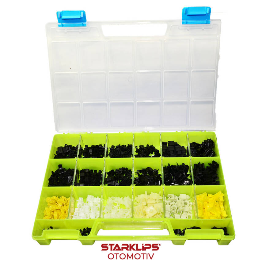 Set Çanta Klips Kaput Çubuk 380 Adet - 1