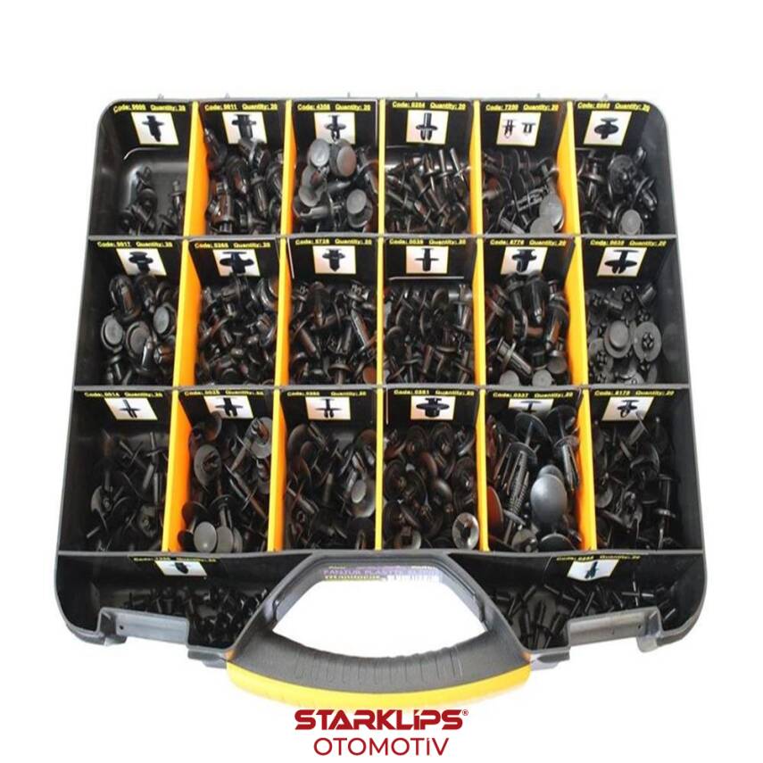 Set Çanta Klips Panjur 400 Adet Universal - 1