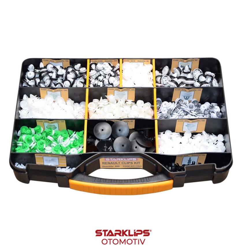 Set Çanta Klips Renault Universal 990 Parça - 1