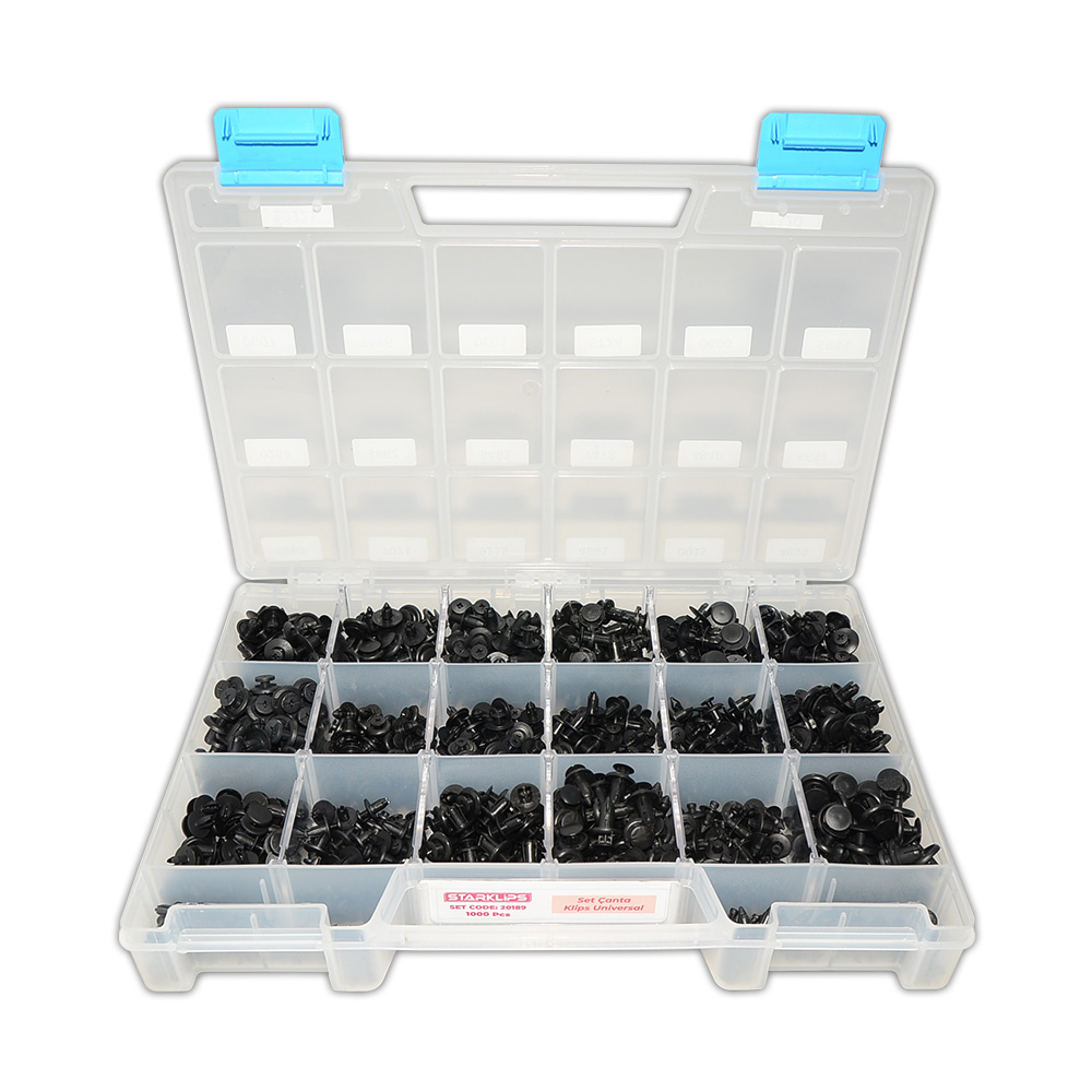 Set Çanta Klips Universal 1000 PARÇA - 