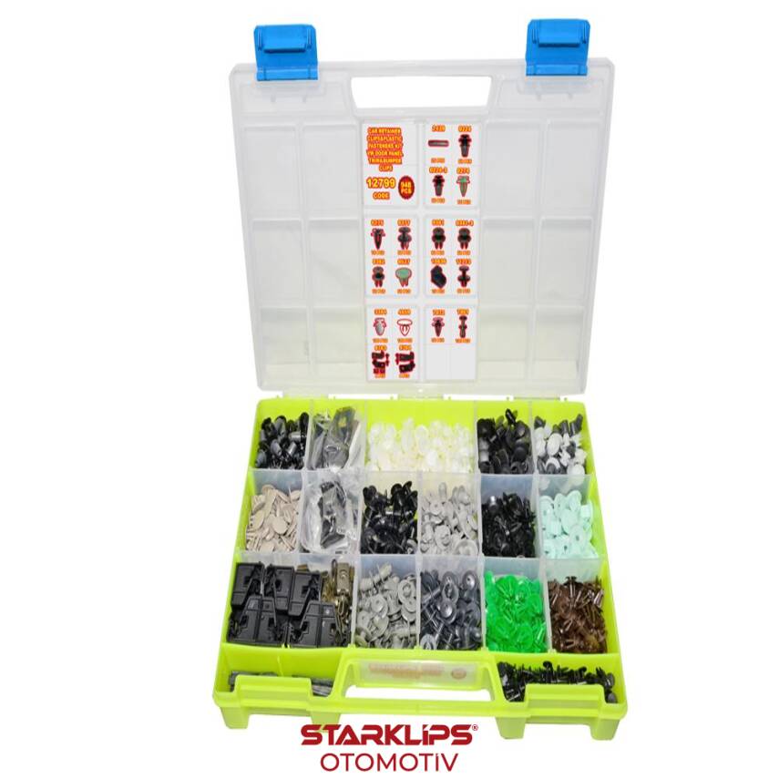 Set Çanta Klips VW Döşeme Tampon Trim İzole Grup2 - 1