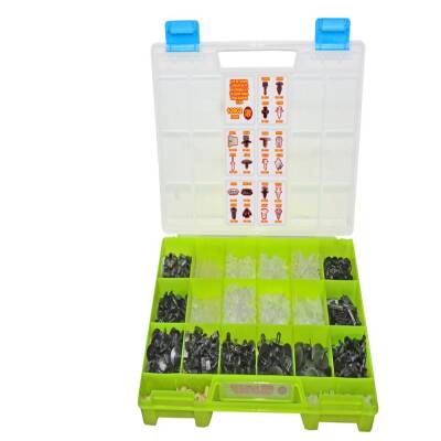 Set Çanta Klips VW Döşeme Tampon Trim İzole Grup5 1325 Parça - Starklips