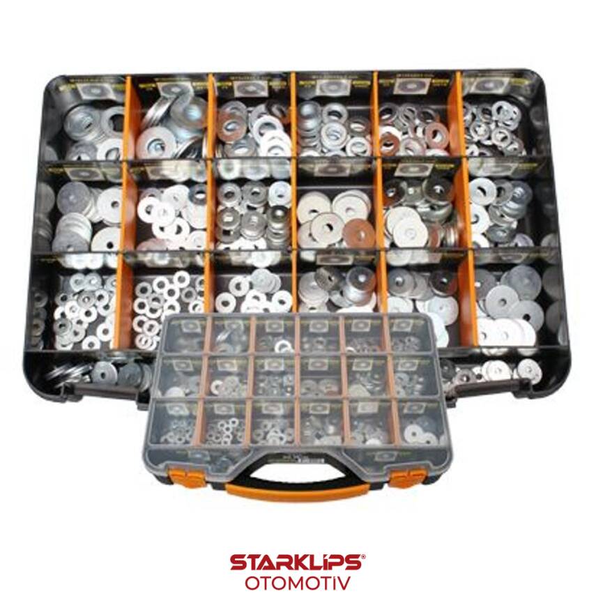 Set Çanta Metal Pul 500 Adet - 1