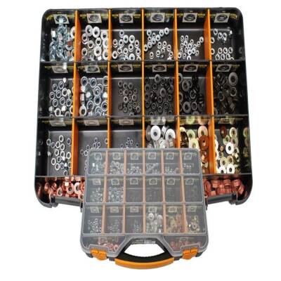 Set Çanta Metrik Somun 400 Adet - 