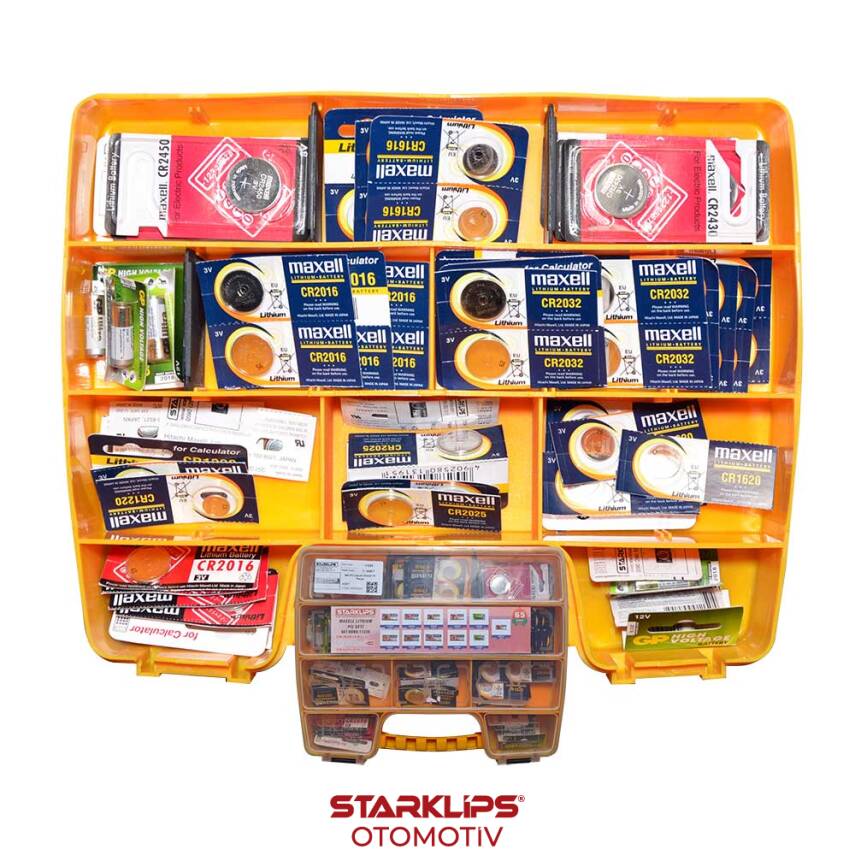 Set Çanta Pil Lityum Maxell 65 Parça - 1