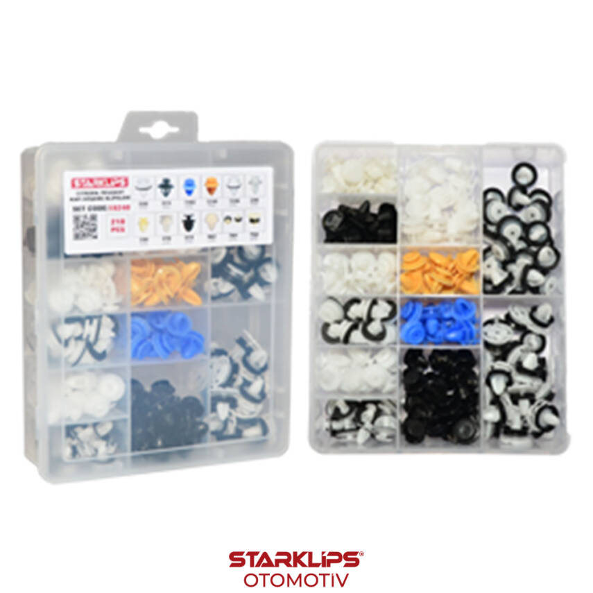 Set Citroen, Peugeot Kapı Döşeme Klipsleri (210Adet) - 1