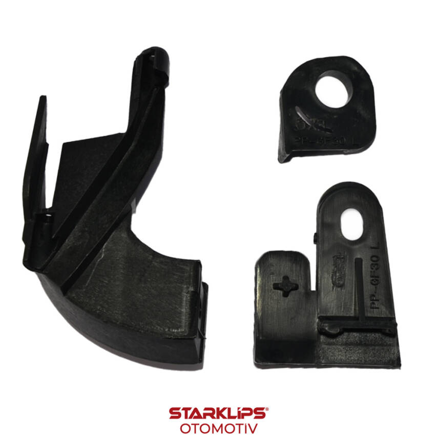 Set Far Tamir L Fiat Fiorino Citroen Nemo Peugeot Bipper 3 Parça 2008-2013 - 1