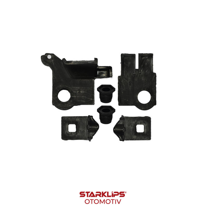 Set Far Tamir L VW Caddy 3 EM 6 Parça Touran 2003-2009 - 1