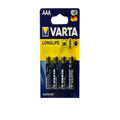 Set Kalem Pil Varta AAA 4 Lü İnce - 