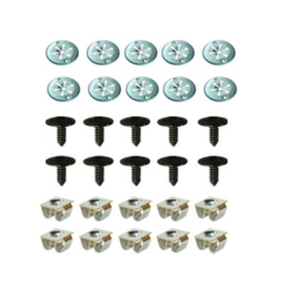 Set Karter Muhafaza Motor Koruma N10327102 VW Golf Jetta Beetle Mk4 - 