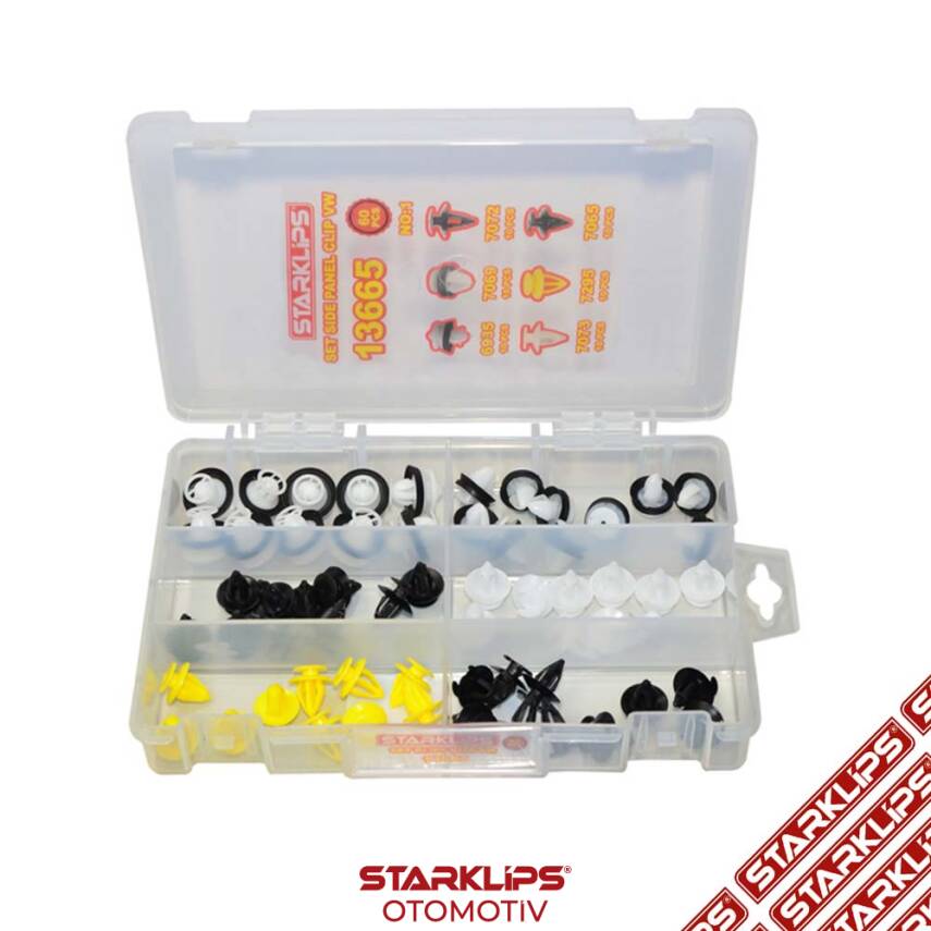 Set Klips Çıta 60 Parça Vw Çanta No:1 - 1