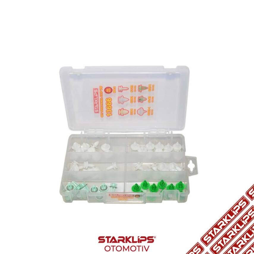Set Klips Çıta 60 Parça Vw Çanta No:2 - 1