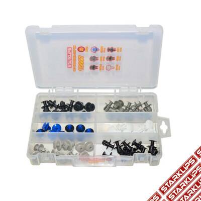 Set Klips Çıta 60 Parça Vw Çanta No:3 - 