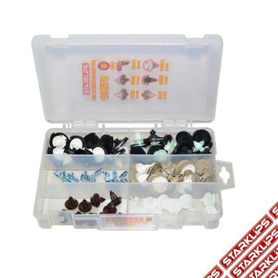 Set Klips Çıta 60 Parça Vw Çanta No:6 - 