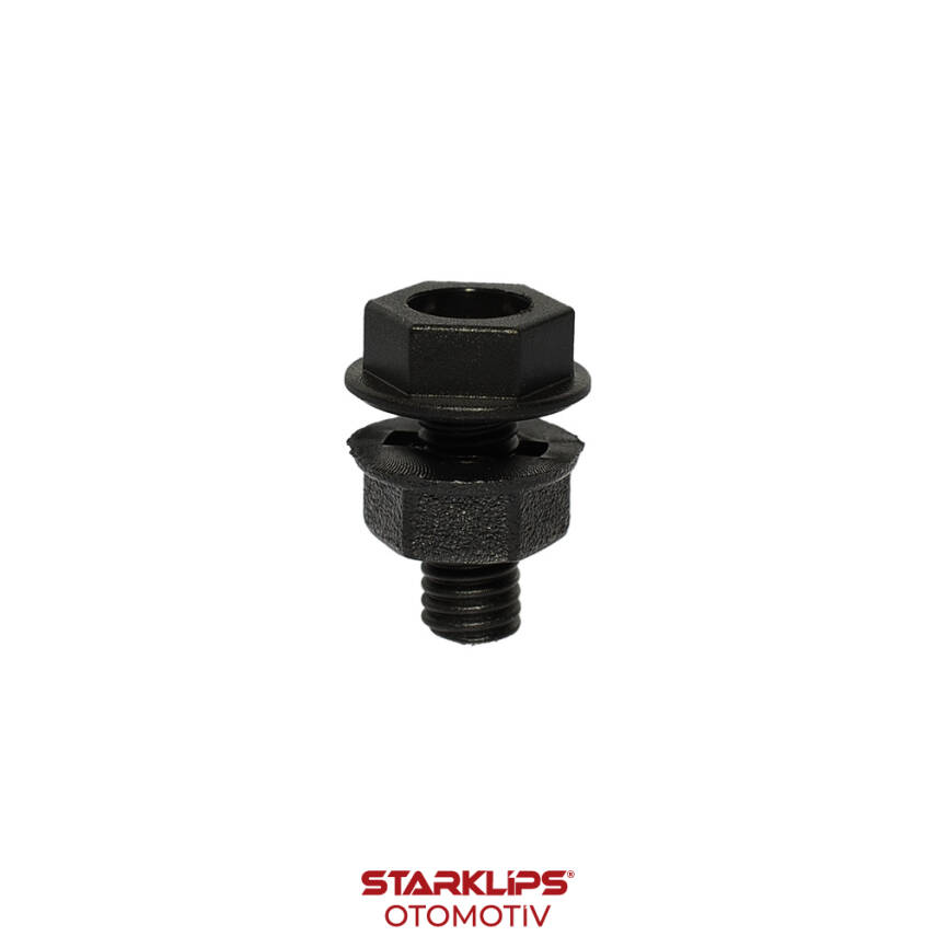 Set Klips M6 (Plastik Civata + Somun ) Mercedes - 1