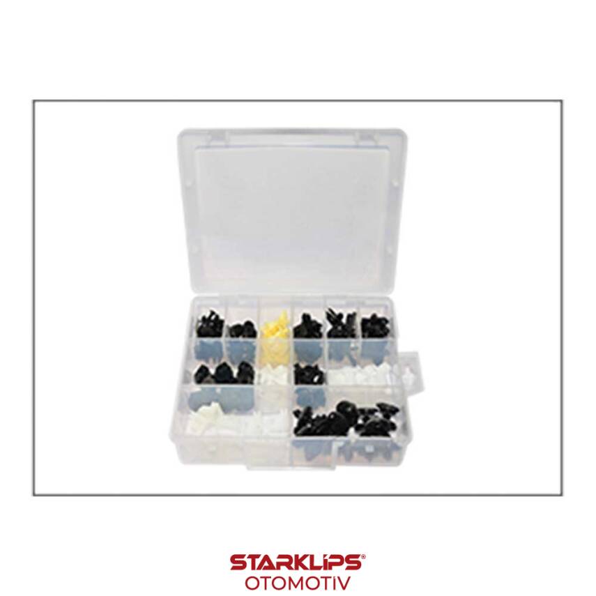 Set Klips MERCEDES 120 Adet - 1