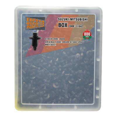 Set Kutu Klips 09409-07308-5Pk Suzuki Mb476821 Mitsubishi 800 Parça - Starklips