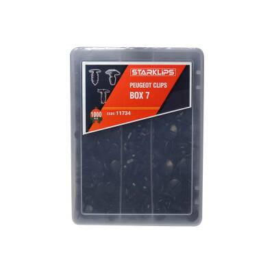 Set Kutu Klips 1000 Parça Peugeot 7 (0041-0517-0585) - 