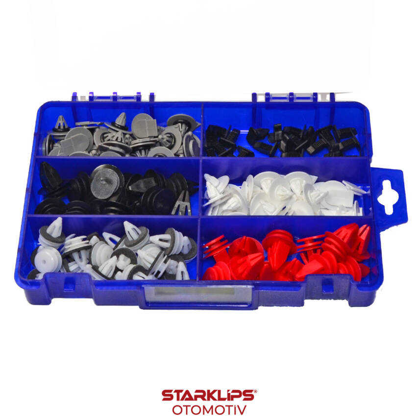 Set Kutu Klips 123 Parça Mini Cooper - 1