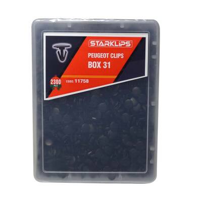 Set Kutu Klips 2300 Parça 6999 T4/A3 Peugeot 31 (2584) - 