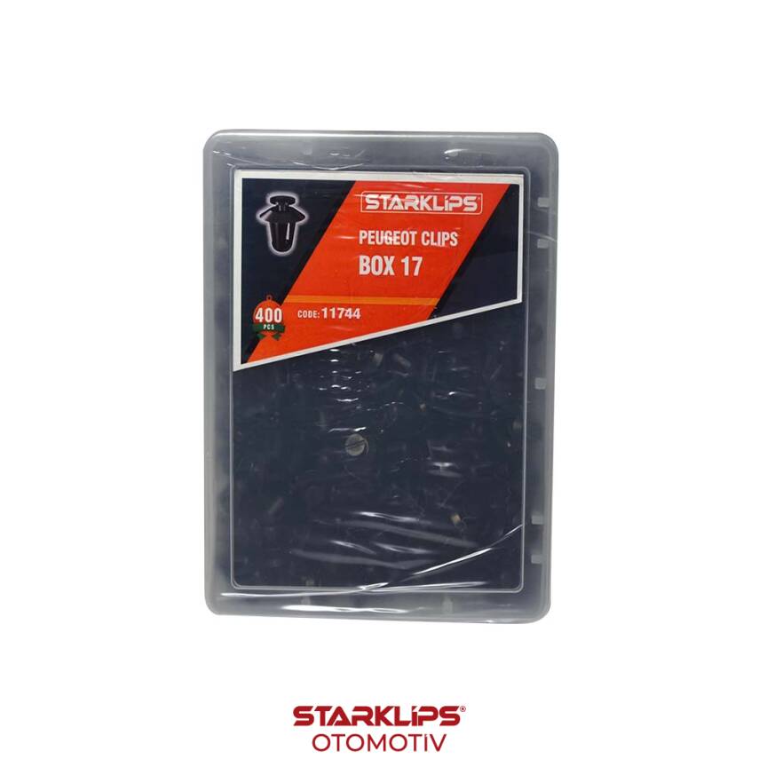 Set Kutu Klips 400 Parça 8565 35 Peugeot 17 (0222) - 1