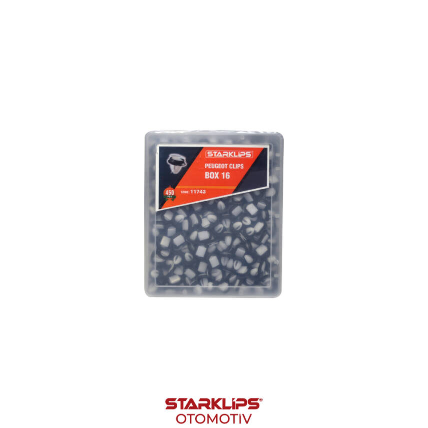 Set Kutu Klips 450 Parça 71728806 Peugeot 16 (2537) - 1