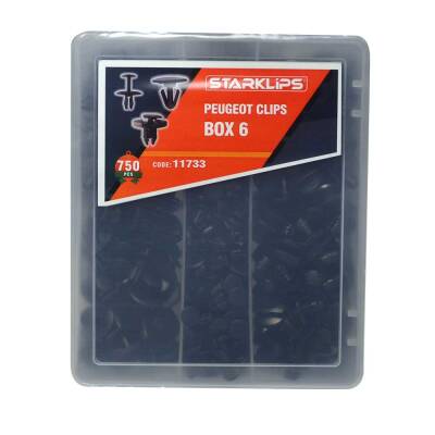Set Kutu Klips 750 Parça Peugeot 6 (0260-2584-4465) - 