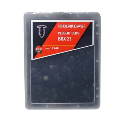Set Kutu Klips 850 Parça 8964 57 Peugeot 21 (0041) - 