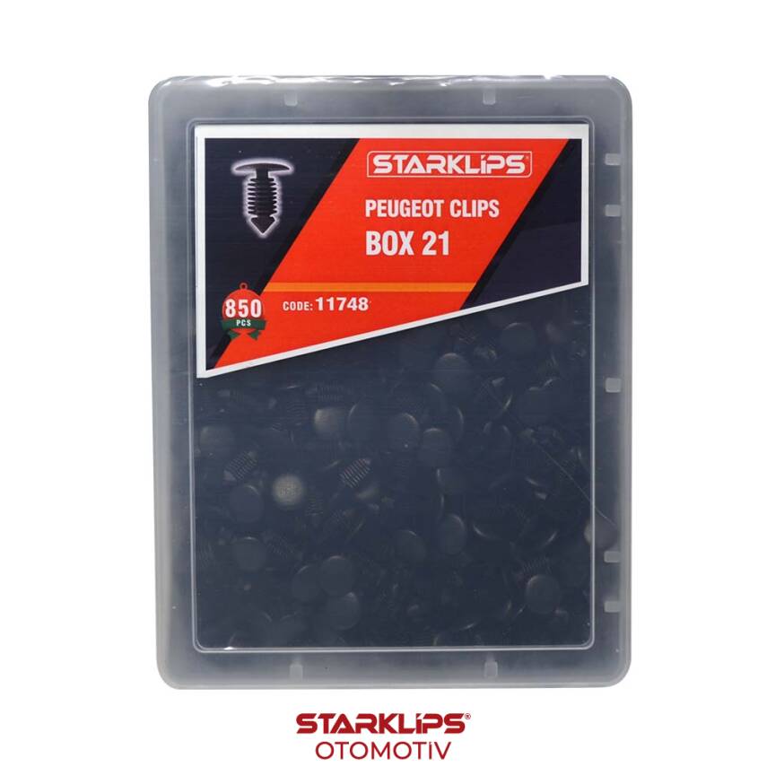 Set Kutu Klips 850 Parça 8964 57 Peugeot 21 (0041) - 1