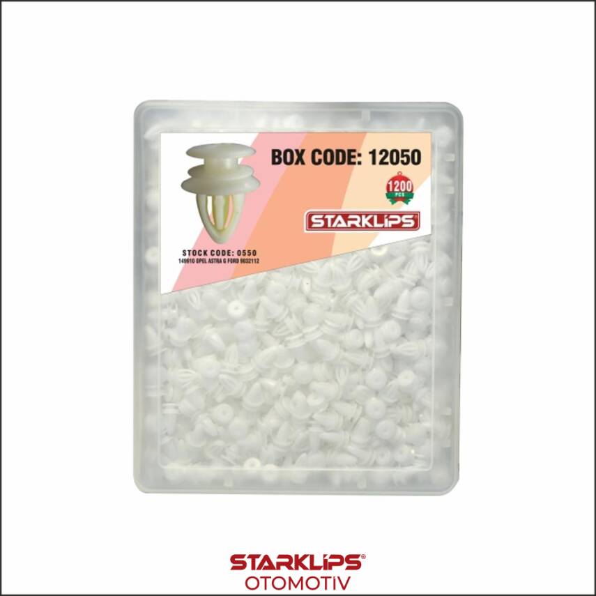 Set Kutu Klips Ayna 149910 Opel Astra G Ford 9032112 1200 Parça - 1