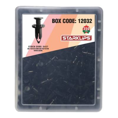 Set Kutu Klips GM 11561878 Ford Usa F3Ly14570B Toyota Suzuki 350 Parça - Starklips