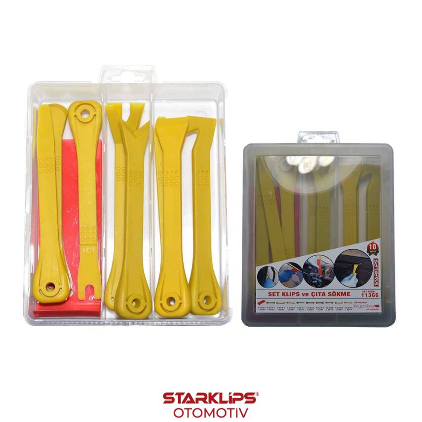 Set Kutu Plastik Kazıyıcı ve Sökme Takımı 10 Parça - 1