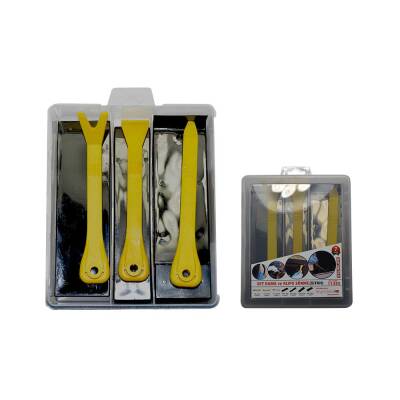 Set Kutu Plastik Siyah Kama - Plastik Sökme ve Kazıyıcı 7 Parça - 