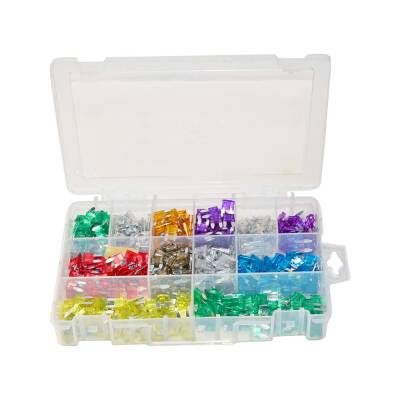 Set Kutu Sigorta Mini Boy Bıçak 550 Adet - 