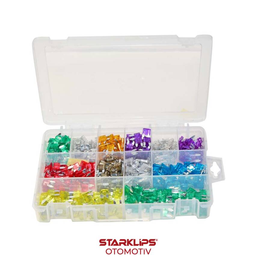 Set Kutu Sigorta Mini Boy Bıçak 550 Adet - 1