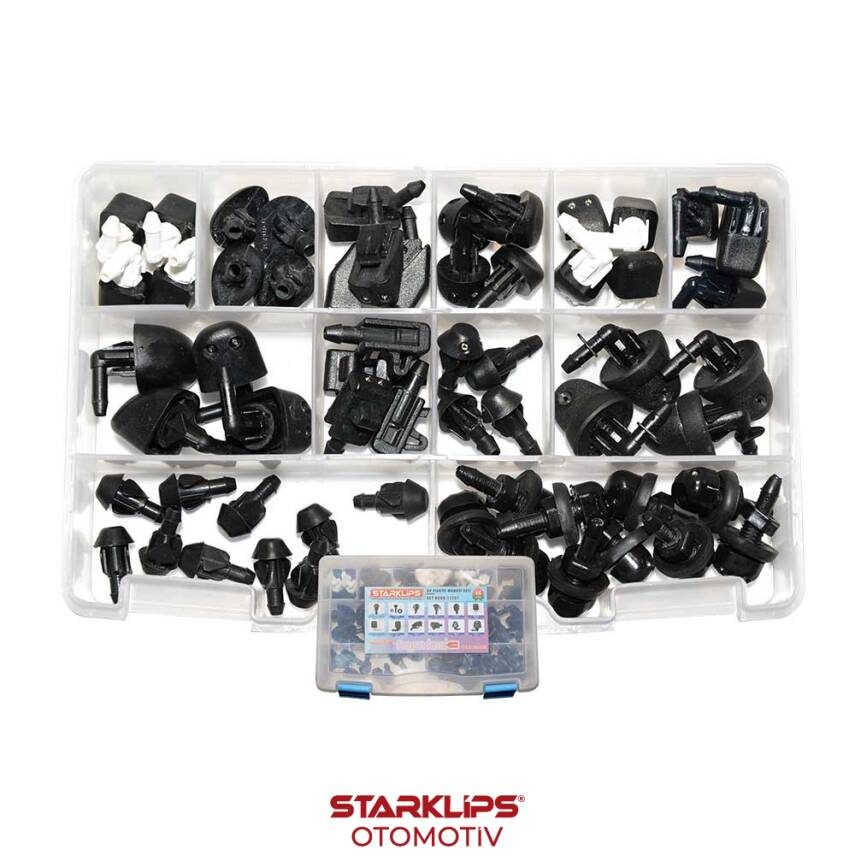 Set Kutu Su Fıskiye Memesi Renault 60 Parça - 1