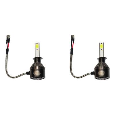 Set Led Xenon Far H1 36W Headlight 6500K C6 - 
